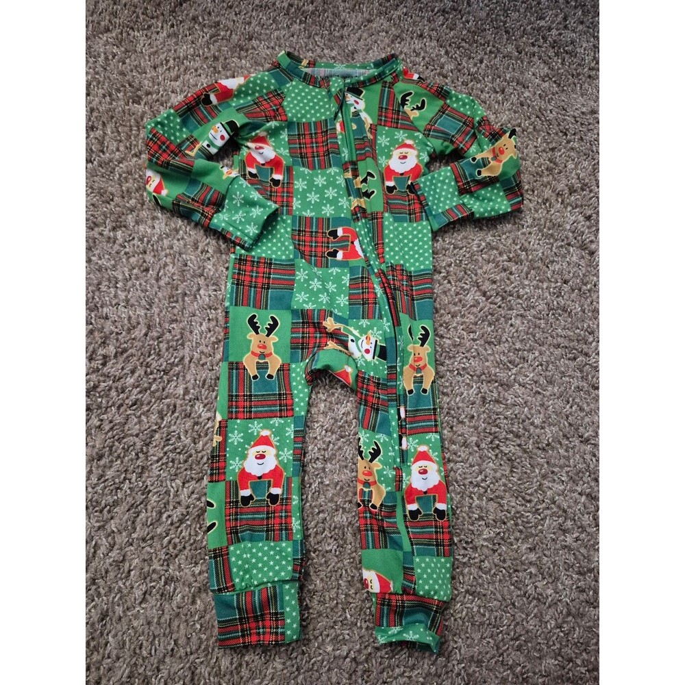 Amanda blu baby boy Christmas sleeper size 0-3 months